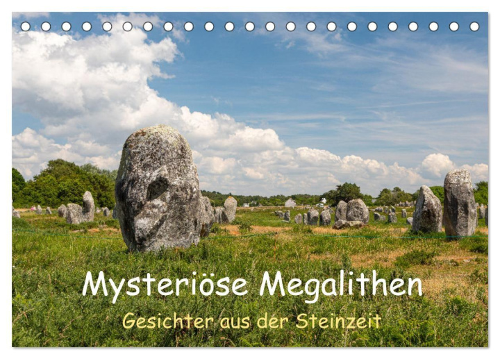 Kalender/agenda Mysteriöse Megalithen (Tischkalender 2027 DIN A5 quer), CALVENDO Monatskalender Calvendo