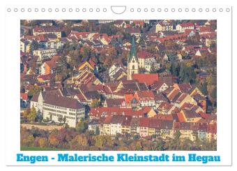 Kalender/Terminbuch Engen - Malerische Kleinstadt im Hegau (Wandkalender 2027 DIN A4 quer), CALVENDO Monatskalender Calvendo