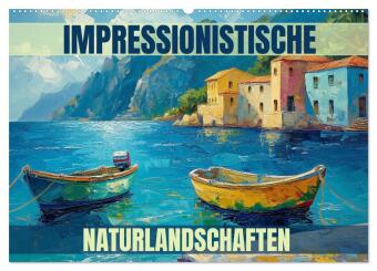 Kalendár/Diár Impressionistische Naturlandschaften (Wandkalender 2027 DIN A2 quer), CALVENDO Monatskalender Calvendo