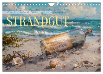 Calendário/Diário Strandgut (Wandkalender 2027 DIN A4 quer), CALVENDO Monatskalender Calvendo
