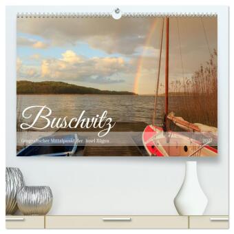 Kalender/agenda Buschvitz - Geografischer Mittelpunkt der Insel Rügen (hochwertiger Premium Wandkalender 2027 DIN A2 quer), Kunstdruck in Hochglanz Calvendo