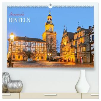 Kalender/Terminbuch Romantisches RINTELN (hochwertiger Premium Wandkalender 2027 DIN A2 quer), Kunstdruck in Hochglanz Calvendo