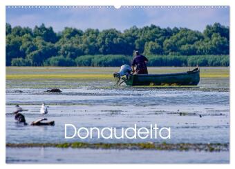 Calendário/Diário Donau-Delta (Wandkalender 2027 DIN A2 quer), CALVENDO Monatskalender Calvendo
