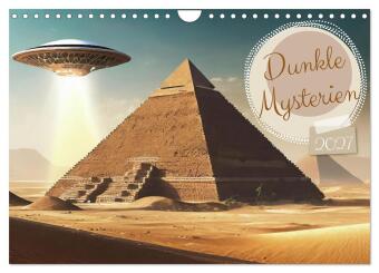 Календар/тефтер Dunkle Mysterien (Wandkalender 2027 DIN A4 quer), CALVENDO Monatskalender Calvendo
