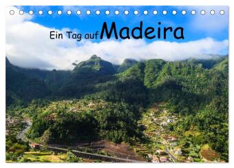 Naptár/Határidőnapló Ein Tag auf Madeira (Tischkalender 2027 DIN A5 quer), CALVENDO Monatskalender Calvendo
