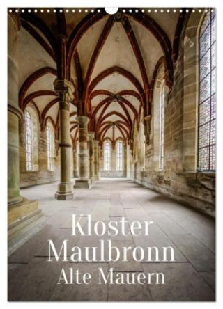 Naptár/Határidőnapló Kloster Maulbronn - Alte Mauern (Wandkalender 2027 DIN A3 hoch), CALVENDO Monatskalender Calvendo