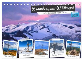 Naptár/Határidőnapló Bramberg am Wildkogel (Tischkalender 2027 DIN A5 quer), CALVENDO Monatskalender Calvendo