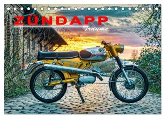Naptár/Határidőnapló Zündapp-Träume (Tischkalender 2027 DIN A5 quer), CALVENDO Monatskalender Calvendo