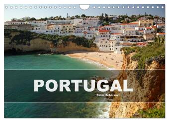 Naptár/Határidőnapló Portugal (Wandkalender 2027 DIN A4 quer), CALVENDO Monatskalender Calvendo