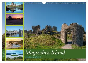 Kalender/Terminbuch Magisches Irland 2027 (Wandkalender 2027 DIN A3 quer), CALVENDO Monatskalender Calvendo