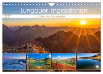 Kalender/Terminbuch Lungauer Impressionen (Wandkalender 2027 DIN A4 quer), CALVENDO Monatskalender Calvendo