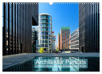 Kalender/Terminbuch Architektur Porträts (Wandkalender 2027 DIN A3 quer), CALVENDO Monatskalender Calvendo