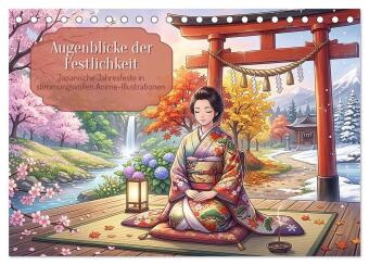 Kalendár/Diár Augenblicke der Festlichkeit (Tischkalender 2027 DIN A5 quer), CALVENDO Monatskalender Calvendo