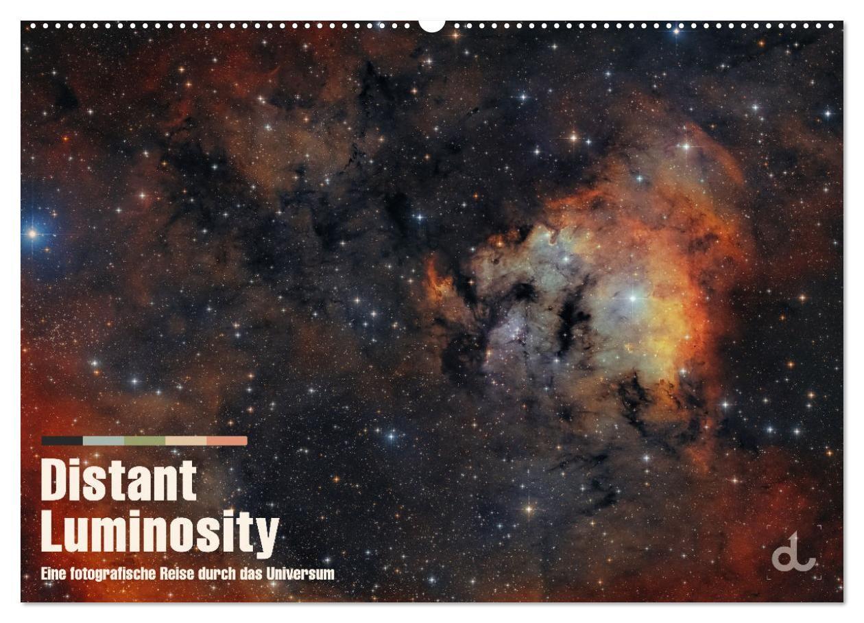 Kalendár/Diár Distant Luminosity: Eine fotografische Reise durch das Universum (Wandkalender 2027 DIN A2 quer), CALVENDO Monatskalender Calvendo