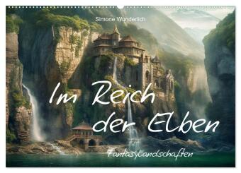 Naptár/Határidőnapló Im Reich der Elben (Wandkalender 2027 DIN A2 quer), CALVENDO Monatskalender Calvendo