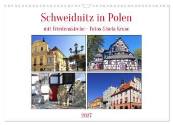 Kalender/Terminbuch Schweidnitz in Polen mit Friedenskirche (Wandkalender 2027 DIN A3 quer), CALVENDO Monatskalender Calvendo