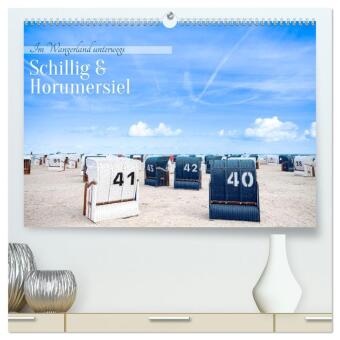 Naptár/Határidőnapló Schillig und Horumersiel - Im Wangerland unterwegs (hochwertiger Premium Wandkalender 2027 DIN A2 quer), Kunstdruck in Hochglanz Calvendo
