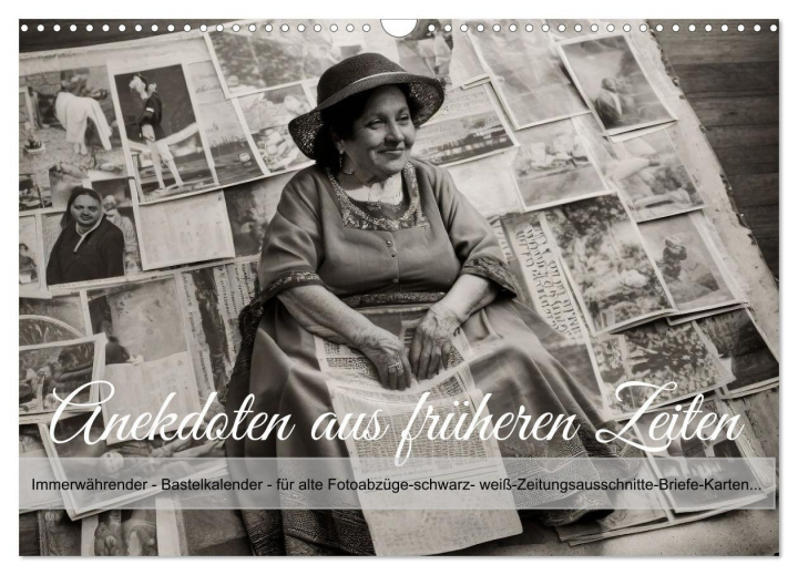 Kalendár/Diár Anekdoten aus früheren Zeiten (Wandkalender 2027 DIN A3 quer), CALVENDO Monatskalender Calvendo
