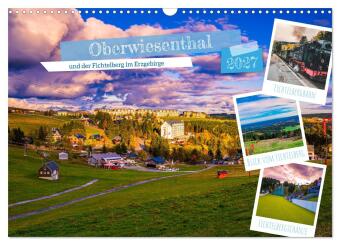 Kalender/agenda Oberwiesenthal und der Fichtelberg im Erzgebirge (Wandkalender 2027 DIN A3 quer), CALVENDO Monatskalender Calvendo