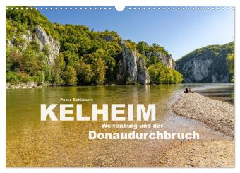 Naptár/Határidőnapló Kelheim, Weltenburg und der Donaudurchbruch (Wandkalender 2027 DIN A3 quer), CALVENDO Monatskalender Calvendo