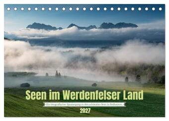 Kalender/Terminbuch Seen im Werdenfelser Land (Tischkalender 2027 DIN A5 quer), CALVENDO Monatskalender Calvendo