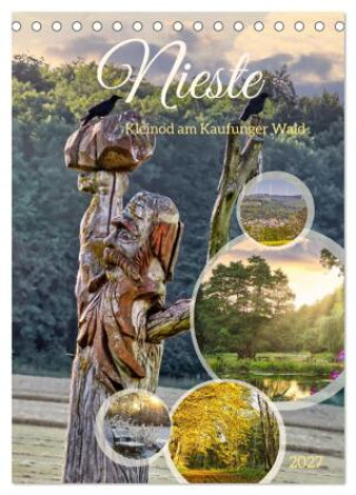 Naptár/Határidőnapló Nieste, Kleinod am Kaufunger Wald (Tischkalender 2027 DIN A5 hoch), CALVENDO Monatskalender Calvendo