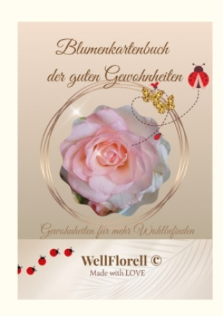 Livro Blumenkartenbuch der guten Gewohnheiten WellFlorell Melanie Marzinzik