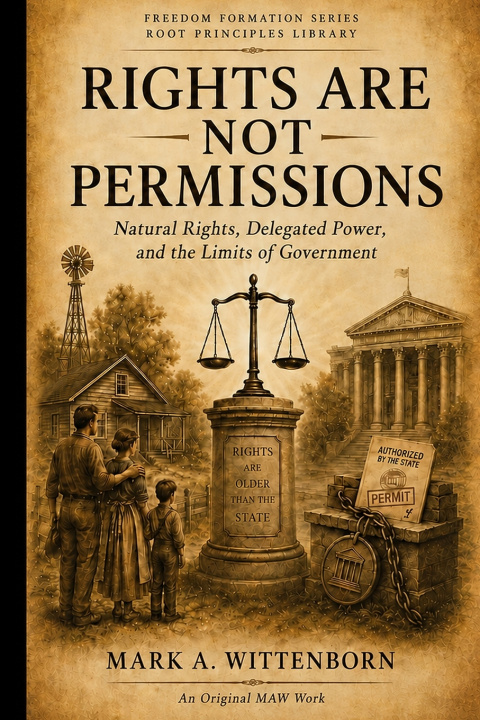 Βιβλίο RIGHTS ARE NOT PERMISSIONS Mark A. Wittenborn
