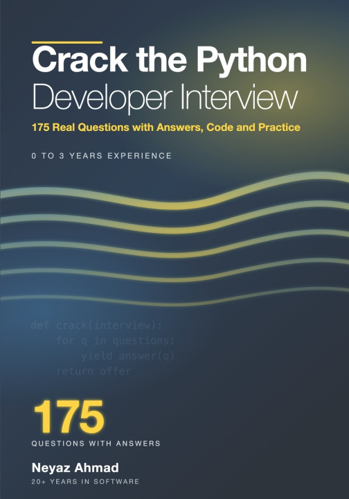 Buch Crack the Python Developer Interview Neyaz Ahmad