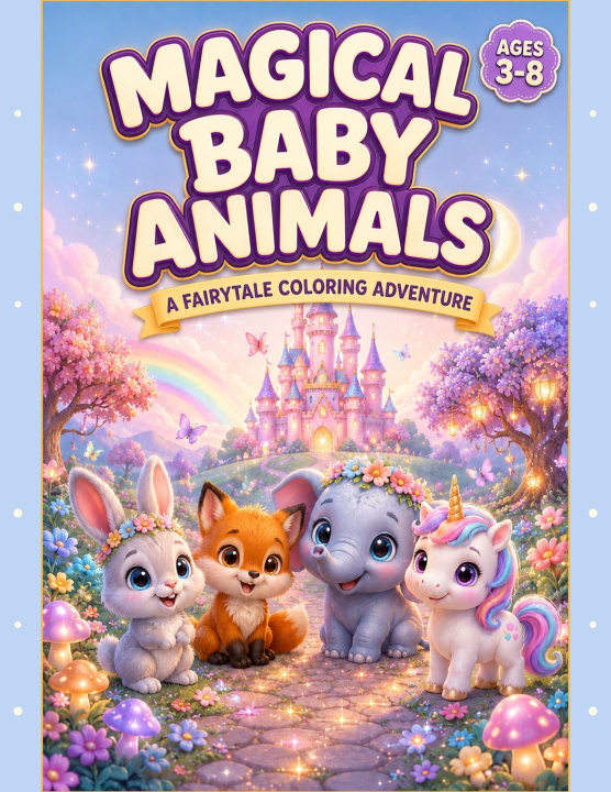 Kniha Magical Baby Animals Ricardo Rissa