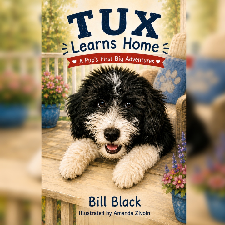 Book TUX Learns Home Bill Black