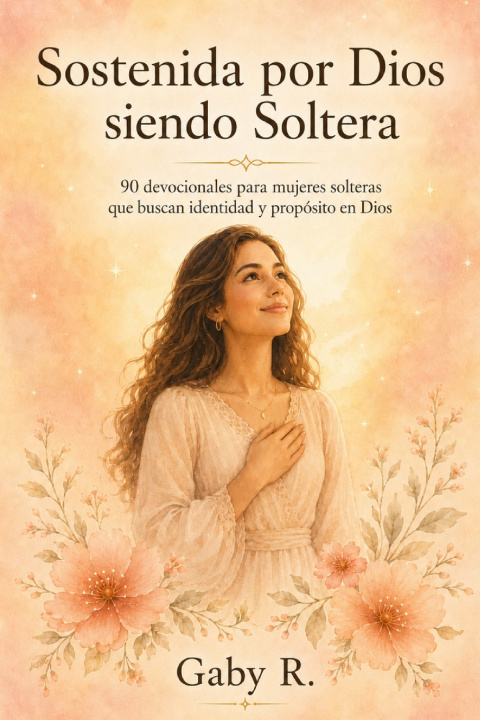 Livro Sostenida por Dios siendo Soltera Gaby R.