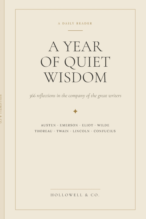 Könyv A Year of Quiet Wisdom Hollowell & Co.