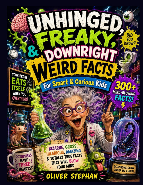 Buch UNHINGED, FREAKY, & DOWNRIGHT WEIRD FACTS FOR SMART & CURIOUS KIDS OLIVER STEPHAN