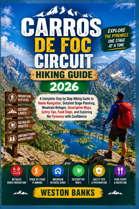 Buch Carros de Foc Circuit HIKING GUIDE 2026 WESTON BANKS