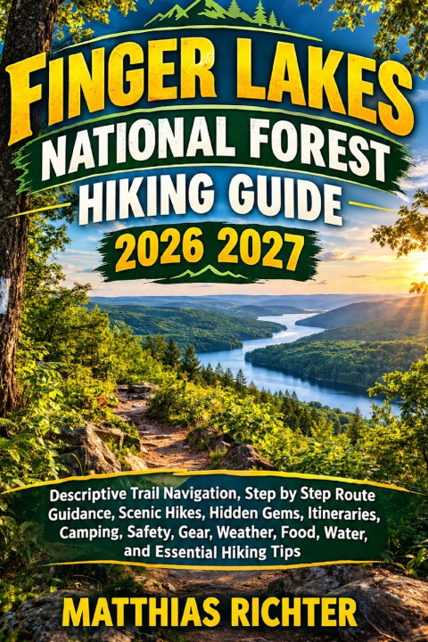 Kniha FINGER LAKES NATIONAL FOREST HIKING GUIDE 2026-2027 MATTHIAS RICHTER