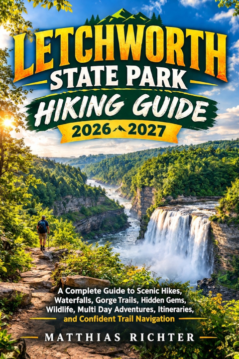 Boek LETCHWORTH STATE PARK HIKING GUIDE 2026-2027 MATTHIAS RICHTER