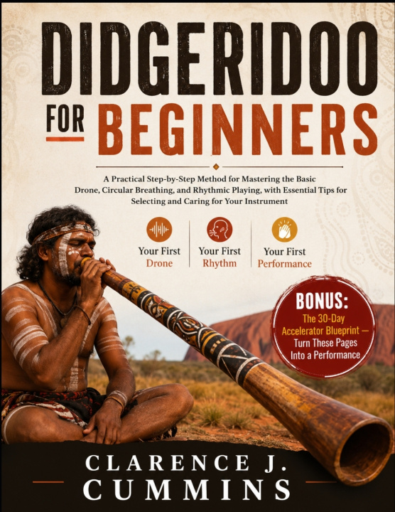 Book DIDGERIDOO FOR BEGINNERS CLARENCE J. CUMMINS