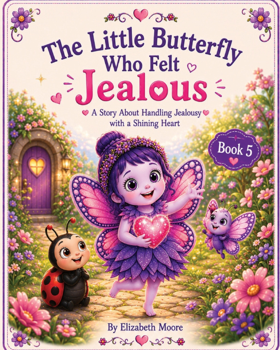 Könyv The Little Butterfly Who Felt Jealous Elizabeth Moore