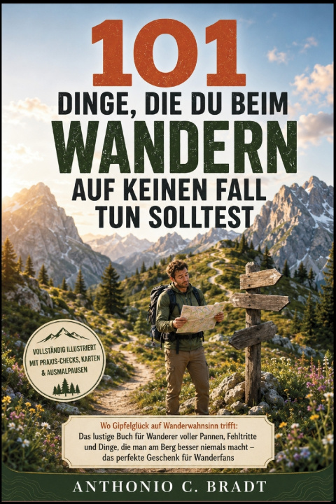 Könyv 101 Dinge, die du beim Wandern auf keinen Fall tun solltest Anthonio C. Bradt