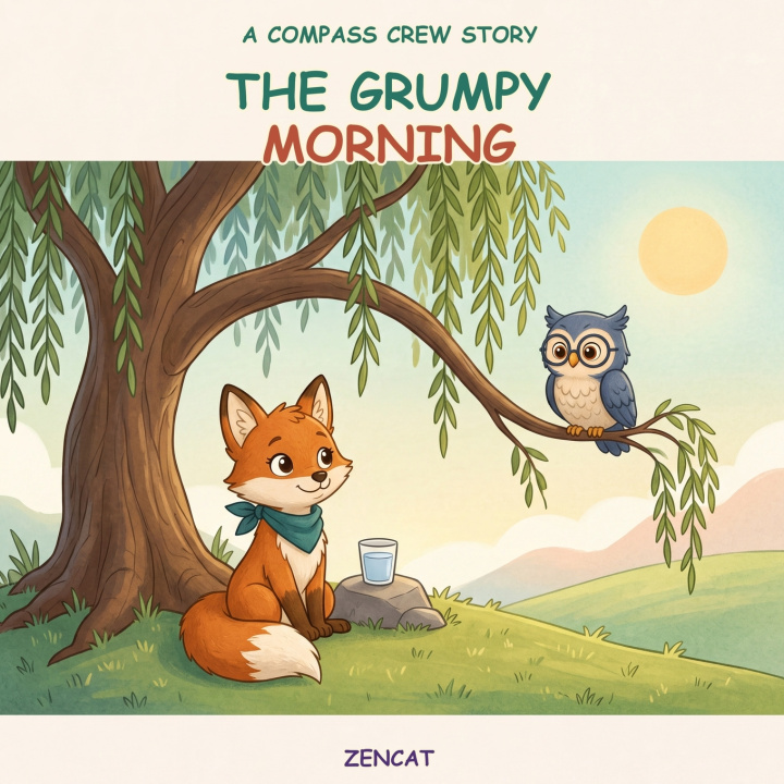 Könyv The Grumpy Morning ZenCat Color