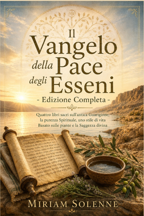 Libro Il Vangelo della Pace degli Esseni - Edizione Completa Miriam Solenne