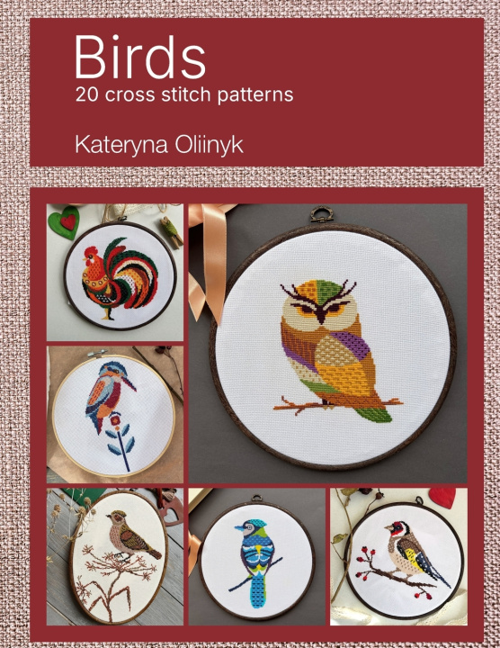Book Birds - 20 cross stitch patterns Kateryna Oliinyk