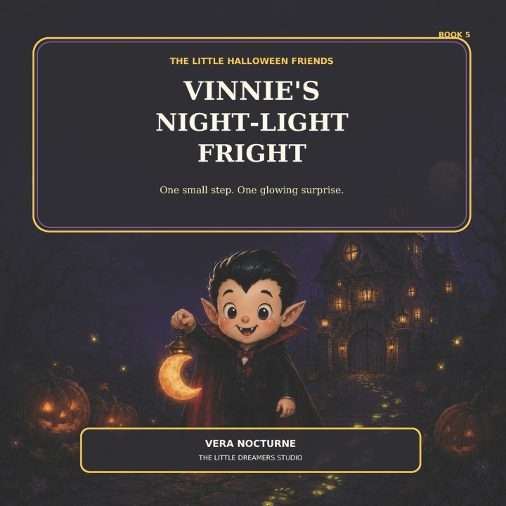 Boek Vinnie's Night-Light Fright The Little Dreamers Studio