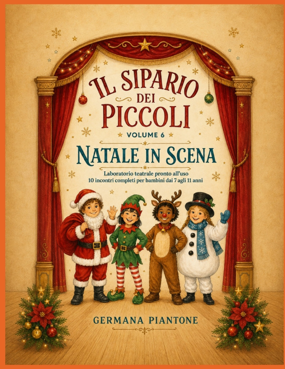 Buch Sipario dei piccoli - volume 6 - Natale scena Germana Piantone