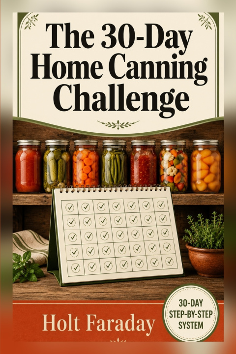 Book The 30-Day Home Canning Challenge Holt Faraday