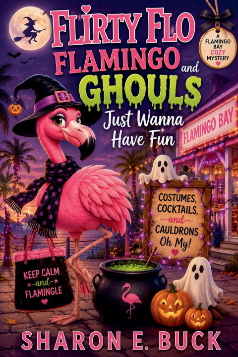 Könyv Flirty Flo Flamingo and Ghouls Just Wanna Have Fun Sharon E. Buck