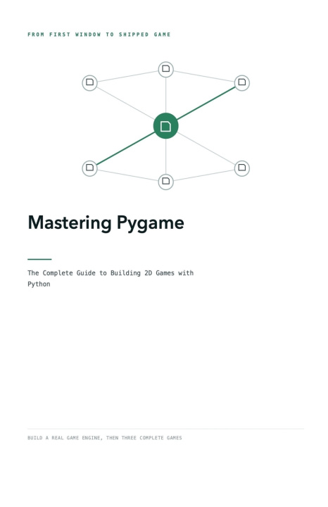 Buch Mastering Pygame Kameron Hussain