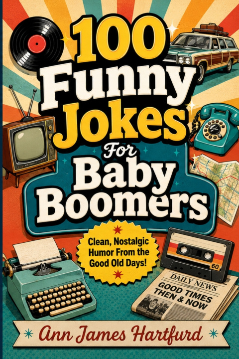 Libro 100 Funny Jokes For Baby Boomers Ann James Hartfurd