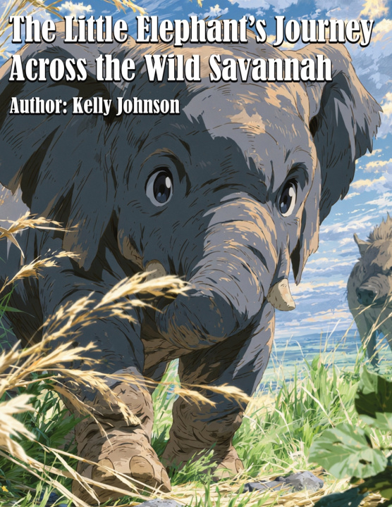 Carte The Little Elephant's Journey Across the Wild Savannah Kelly Johnson